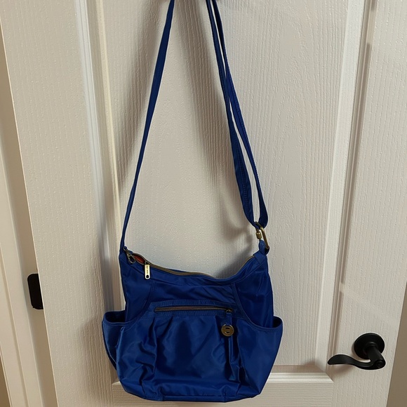 Travelon Handbags - Travelon Royal Blue Crossbody Bag